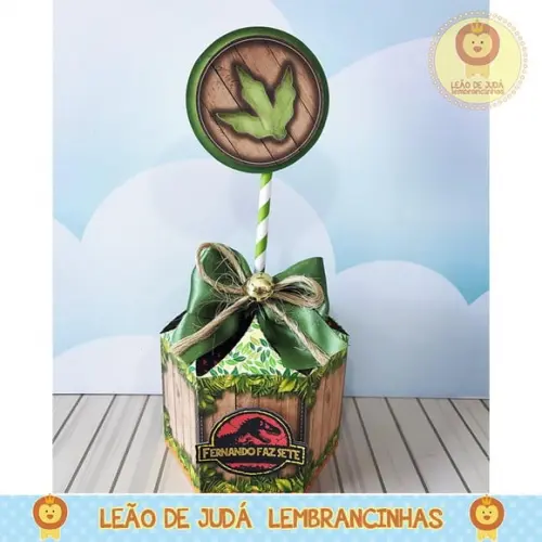 Centro De Mesa Tema Jurassic Park