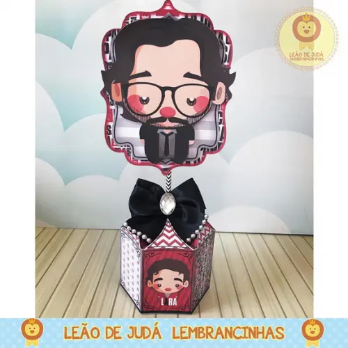 Centro De Mesa Tema La Casa De Papel