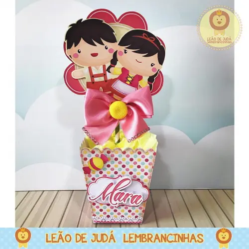 Centro De Mesa Tema João E Maria