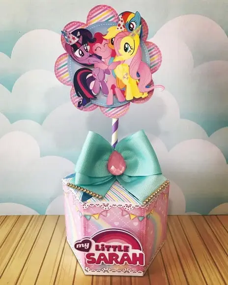 Centro de Mesa Tema My Little Pony