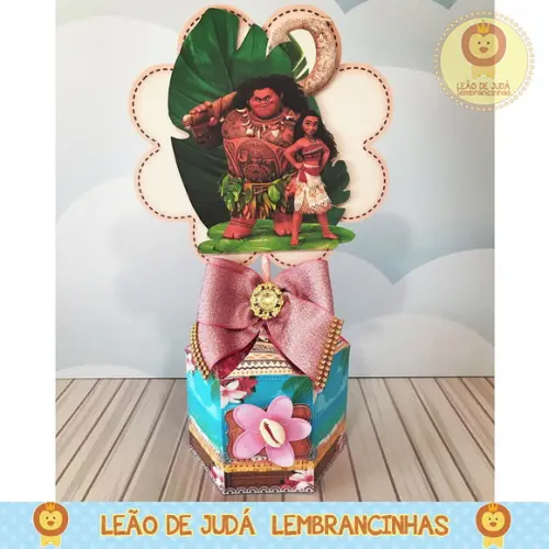 Centro De Mesa Tema Moana