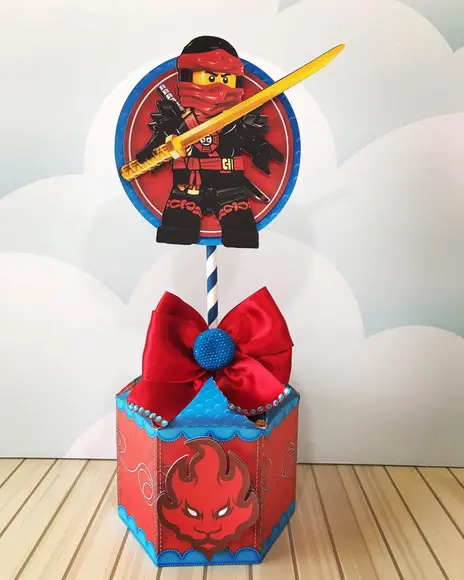 Centro de Mesa Tema Ninjago