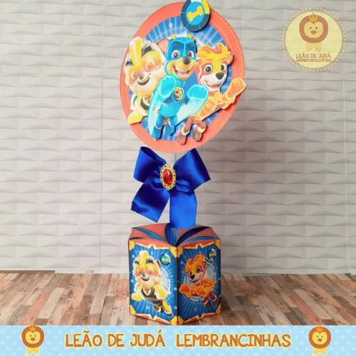 Centro De Mesa Tema Patrulha Canina