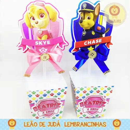 Centro De Mesa Tema Patrulha Canina