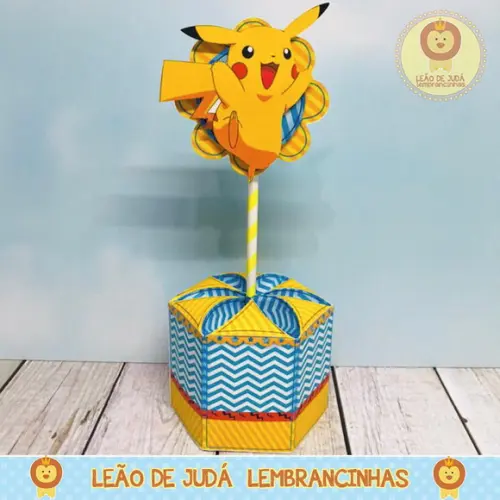 Centro De Mesa Tema Pokemon