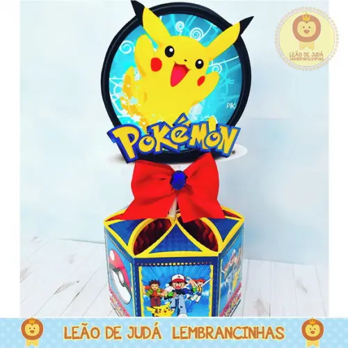 Centro De Mesa Tema Pokemon