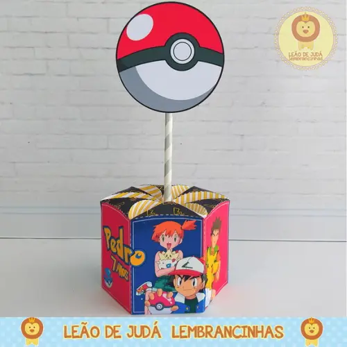 Centro De Mesa Tema Pokémon