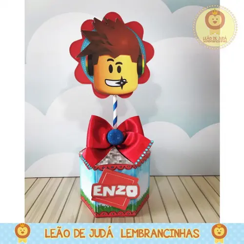 Centro De Mesa Tema Roblox