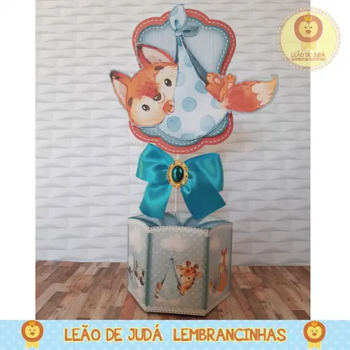 Centro De Mesa Tema Safári