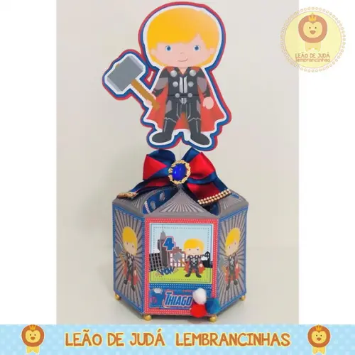 Centro De Mesa Tema Thor