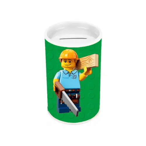 Cofrinho Lembrancinha para Festa Tema Lego