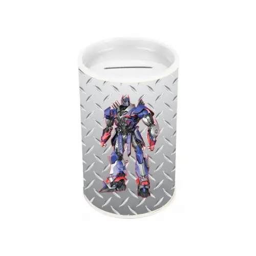 Cofrinho Lembrancinha para Festa Tema Transformers