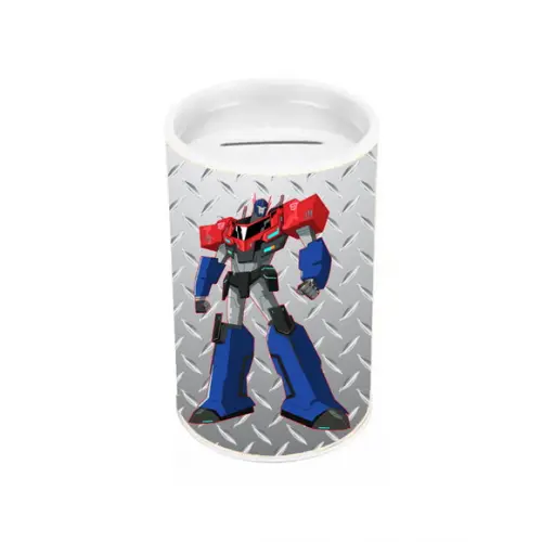 Cofrinho Lembrancinha para Festa Tema Transformers