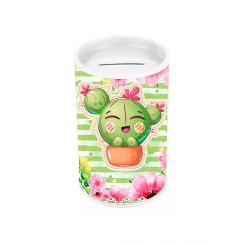 Cofrinho Tema Cacto