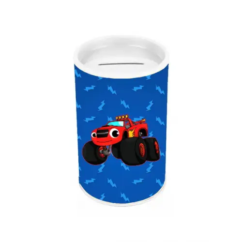 Cofrinho Tema Blaze And Monster Machines