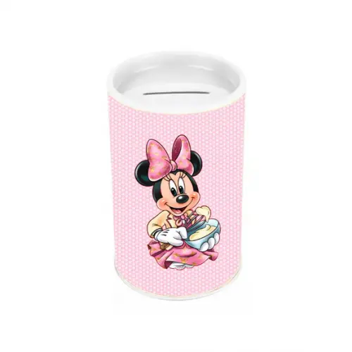 Cofrinho Tema Minnie Confeiteira