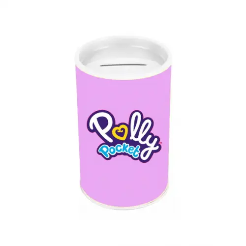 Cofrinho Tema Polly Pocket