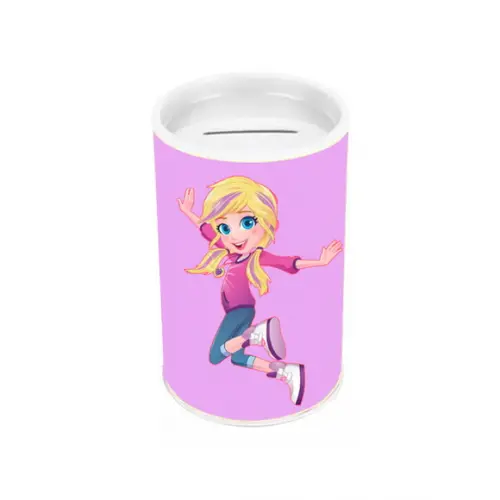 Cofrinho Tema Polly Pocket