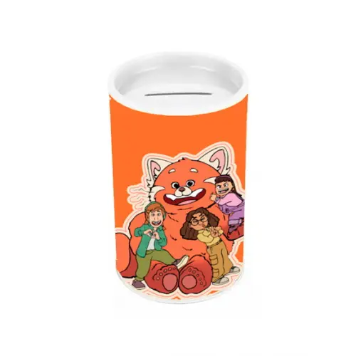 Cofrinho Tema Red Crescer É Uma Fera