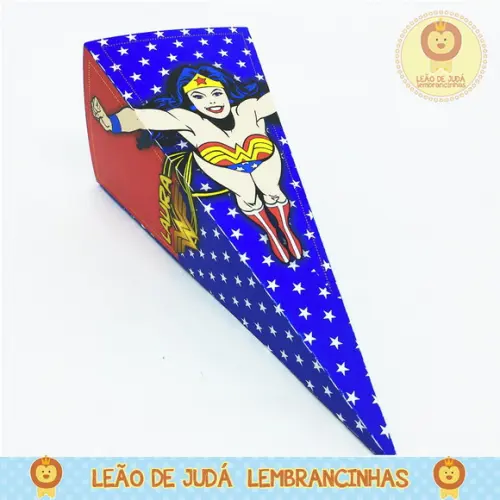 Cone Tema Mulher Maravilha