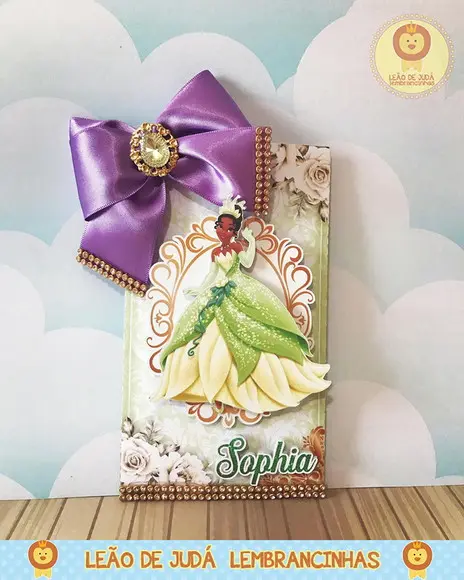 Convite a princesa e o sapo
