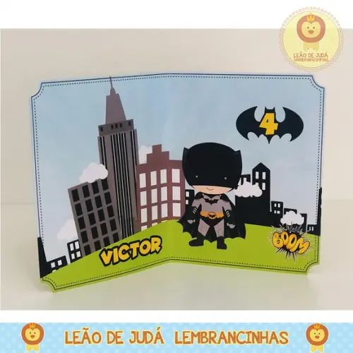 Convite batman cute