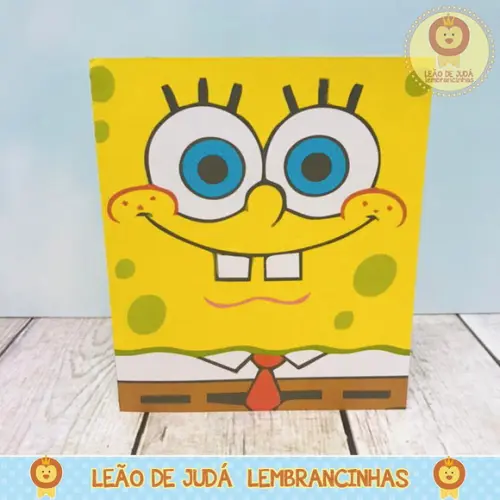 Convite Bob Esponja