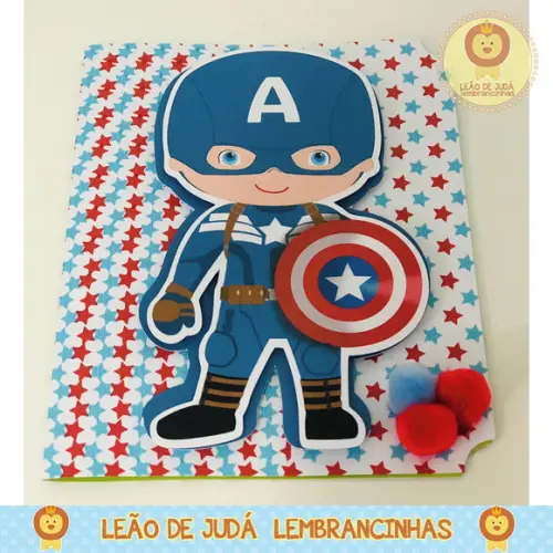 Convite capitão america