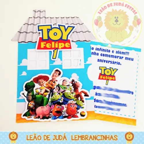 Convite Casa Toy