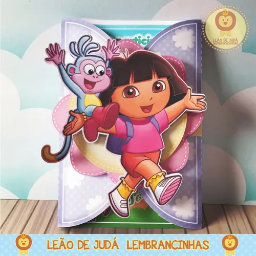 Convite dora aventureira