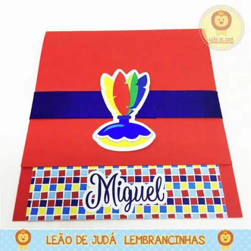 Convite Esmeralda tema Brinquedo