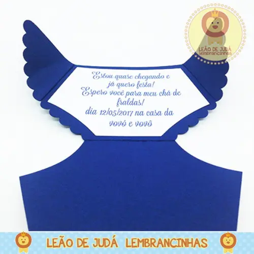 Convite Fralda modelo 2