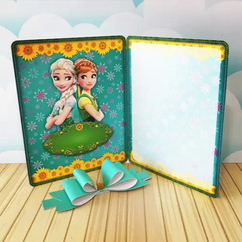 Convite Frozen Fever