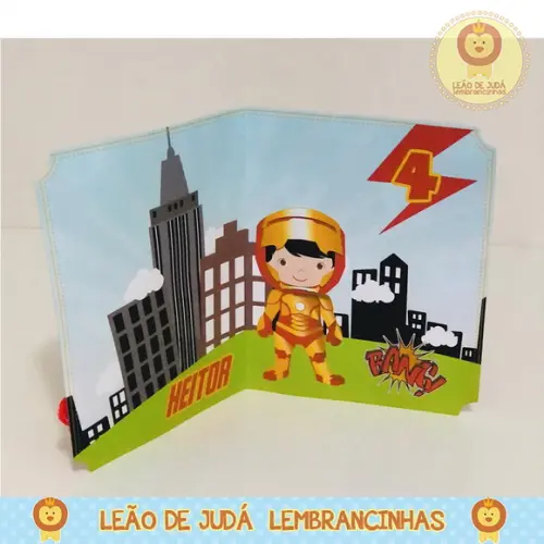 Convite homem de ferro