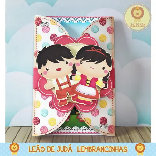 Convite joão e maria