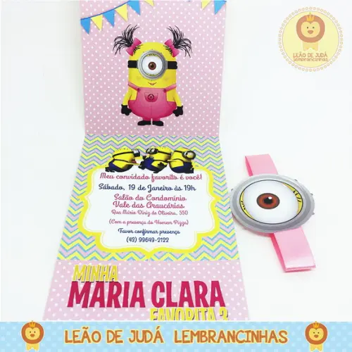 Convite Lisboa Minions