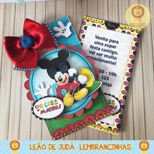 Convite mickey