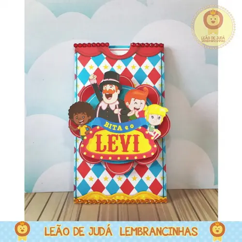 Convite Mundo Bita circo