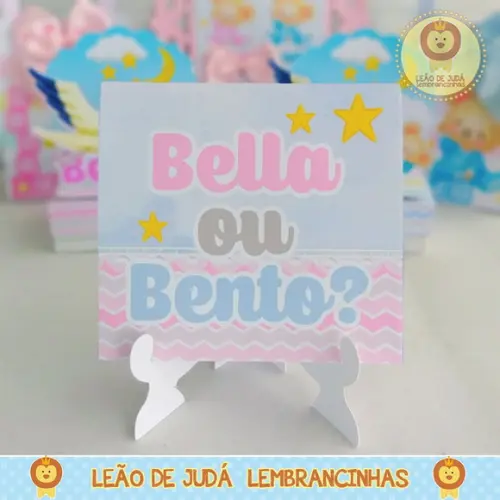 Convite Pop Up tema Chá de Bebe