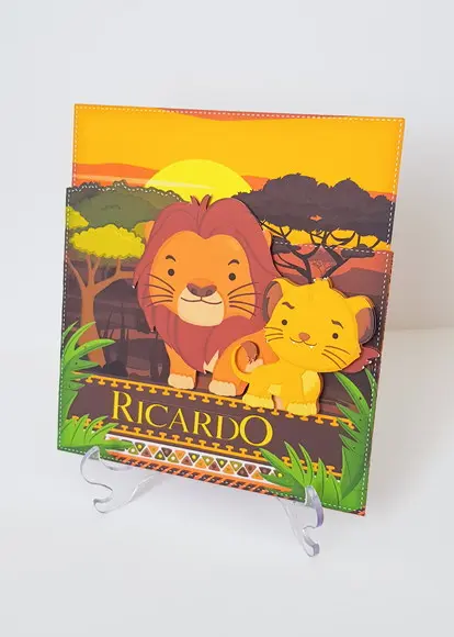Convite Rei Leão