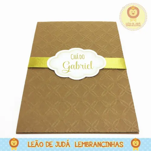 Convite Rubi tema Batizado