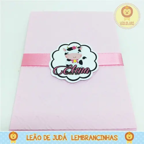 Convite Rubi tema Fazendinha