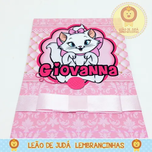 Convite Rubi tema gata marie