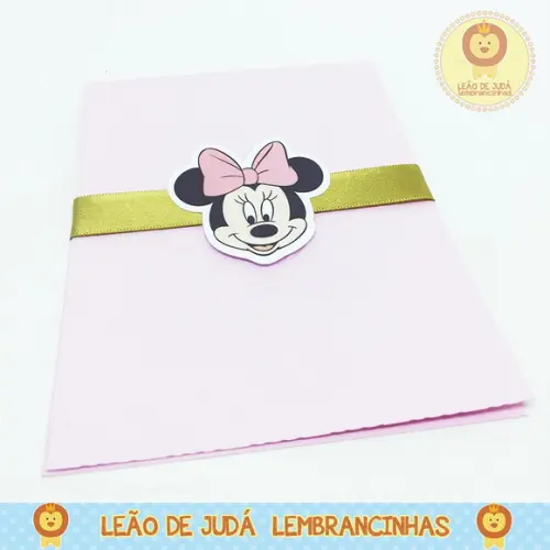 Convite Rubi tema Minnie