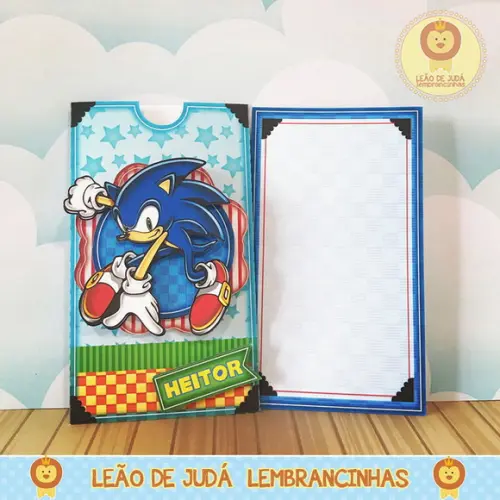 Convite Sonic