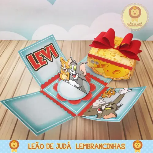 Convite tom e jerry