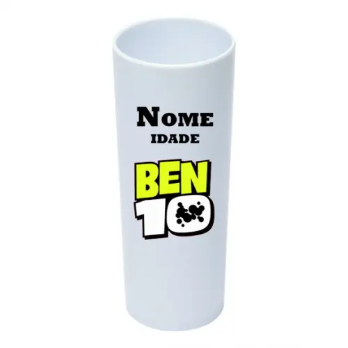 Copo Long Drink 350ml Personalizado Ben10