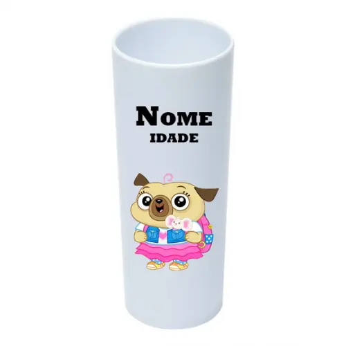 Copo Long Drink 350ml Personalizado Chip And Potato