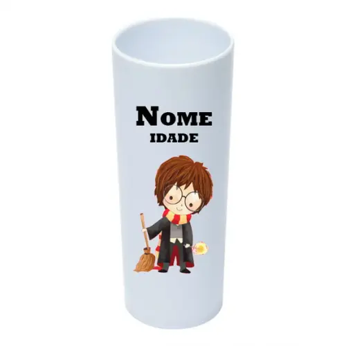 Copo Long Drink 350ml Personalizado Harry Potter