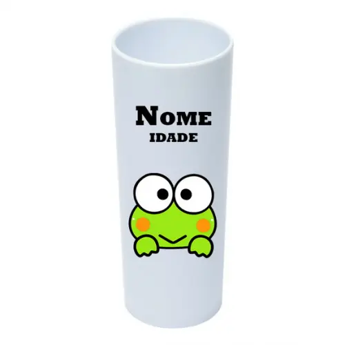 Copo Long Drink 350ml Personalizado Keroppi